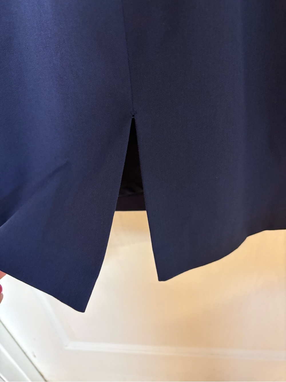 ANTONIO MELANI Sleeveless Sheath Dress in Navy size 2 - Picture 7 of 8